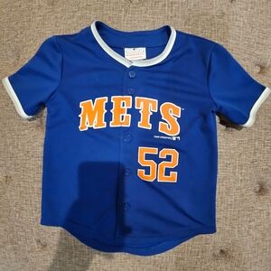 Authentic Kids Mets Jersey Size 4/5